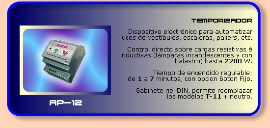 Temporizador AP-12