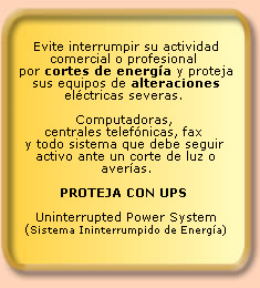 Detalle UPS ARK SAI